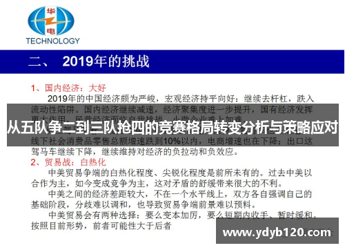 从五队争二到三队抢四的竞赛格局转变分析与策略应对